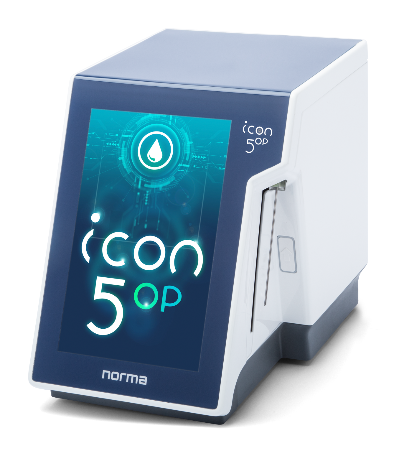 Norma Icon-5 OP, the smallest laser-based 5-diff hematology analyzer with open vial sampling