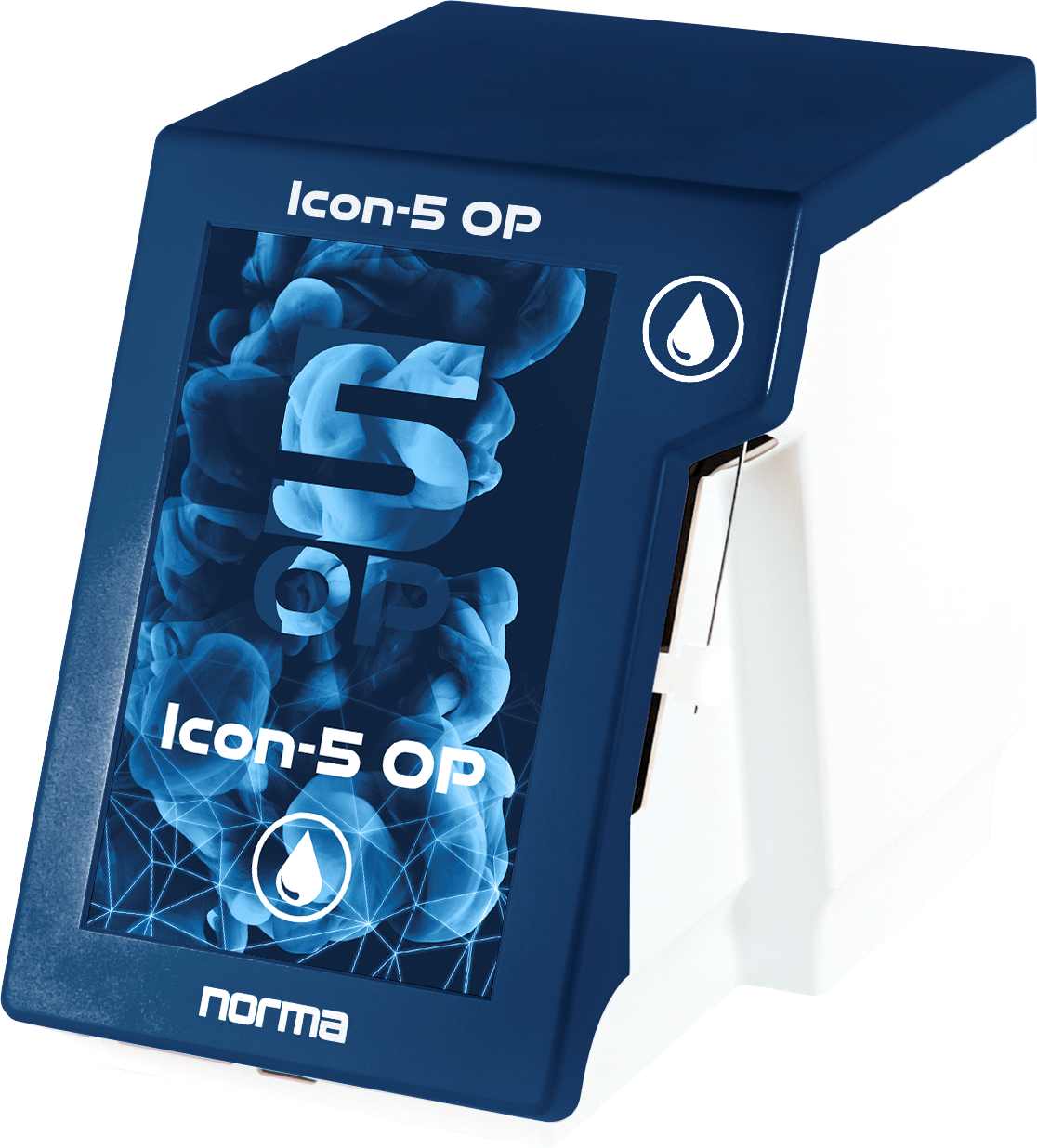 Norma Icon-5 OP, the smallest laser-based 5-diff hematology analyzer with open vial sampling