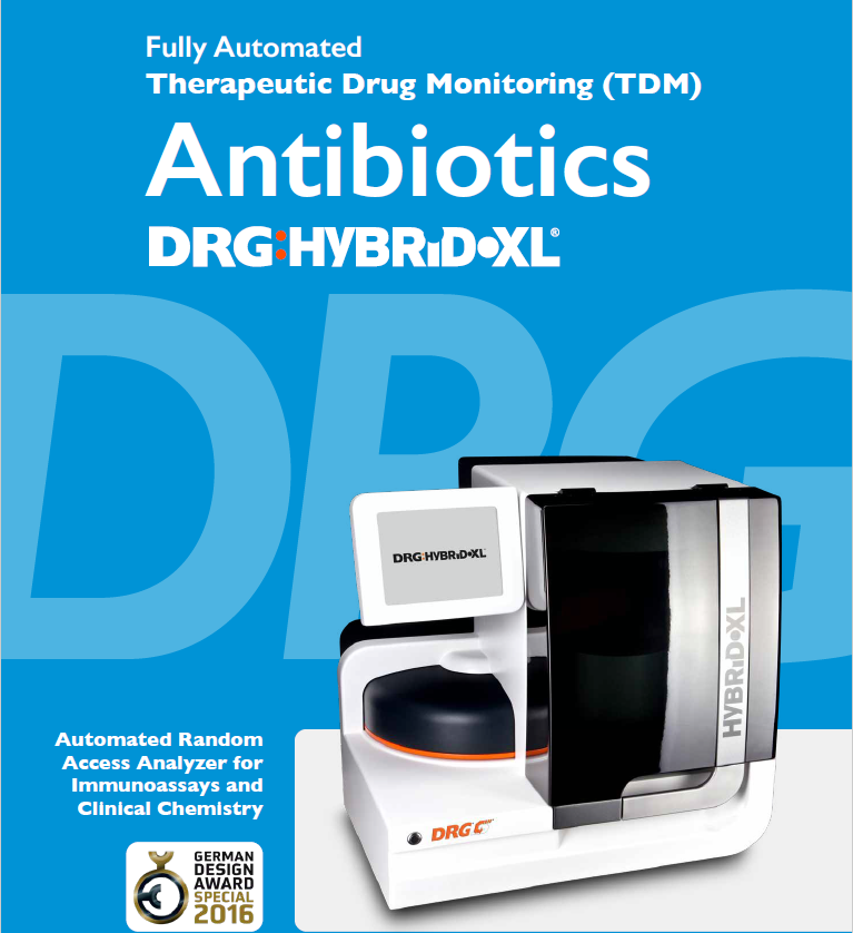 Therapeutic Drug Monitoring for Antibiotics with DRG:HYBRiD-XL