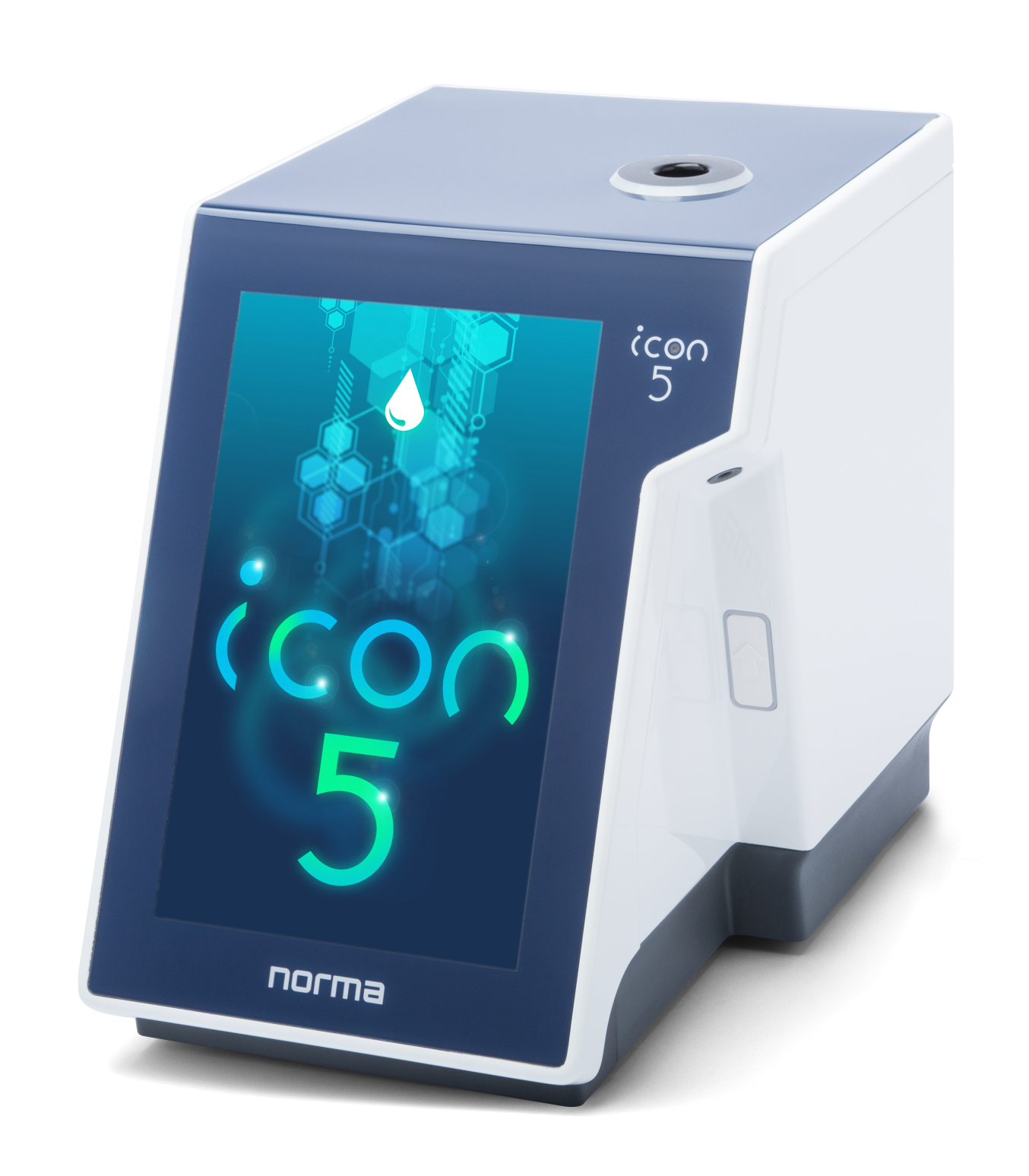 Norma Icon-5, the smallest laser-based 5-diff hematology analyzer with closed vial sampling