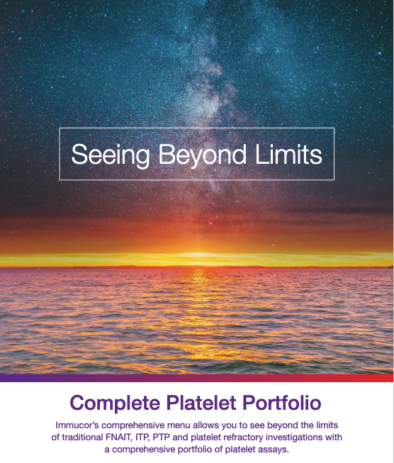 Complete Platelet Portfolio