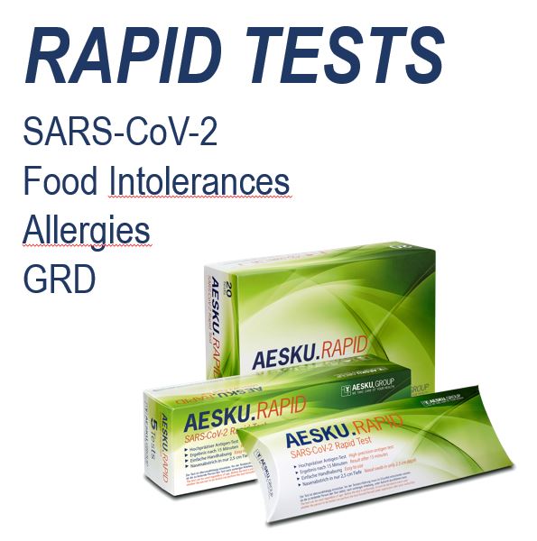 RAPID TESTS // HIGH-PRECISION - EASY TO USE - FAST RESULT