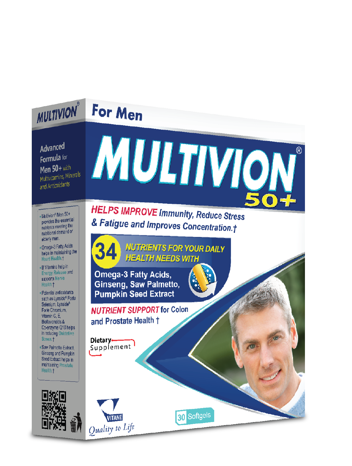 Multivion Men 50+ Softgels