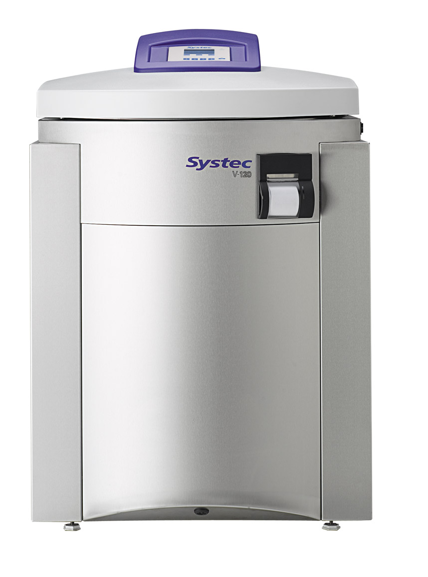 Vertical floor-standing autoclaves Systec V-Series