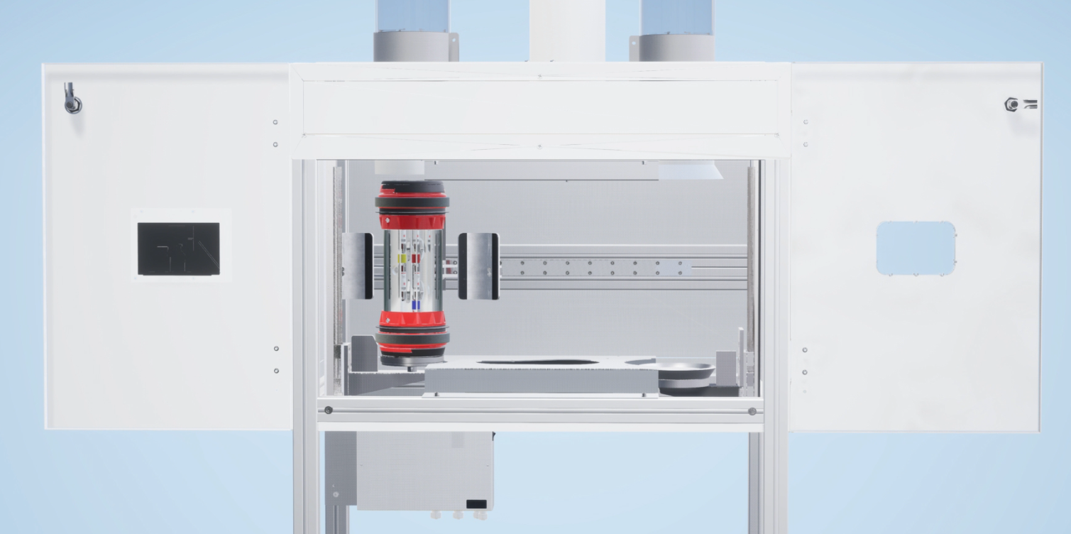 The Automated Unloading System for samples in high-efficient labs