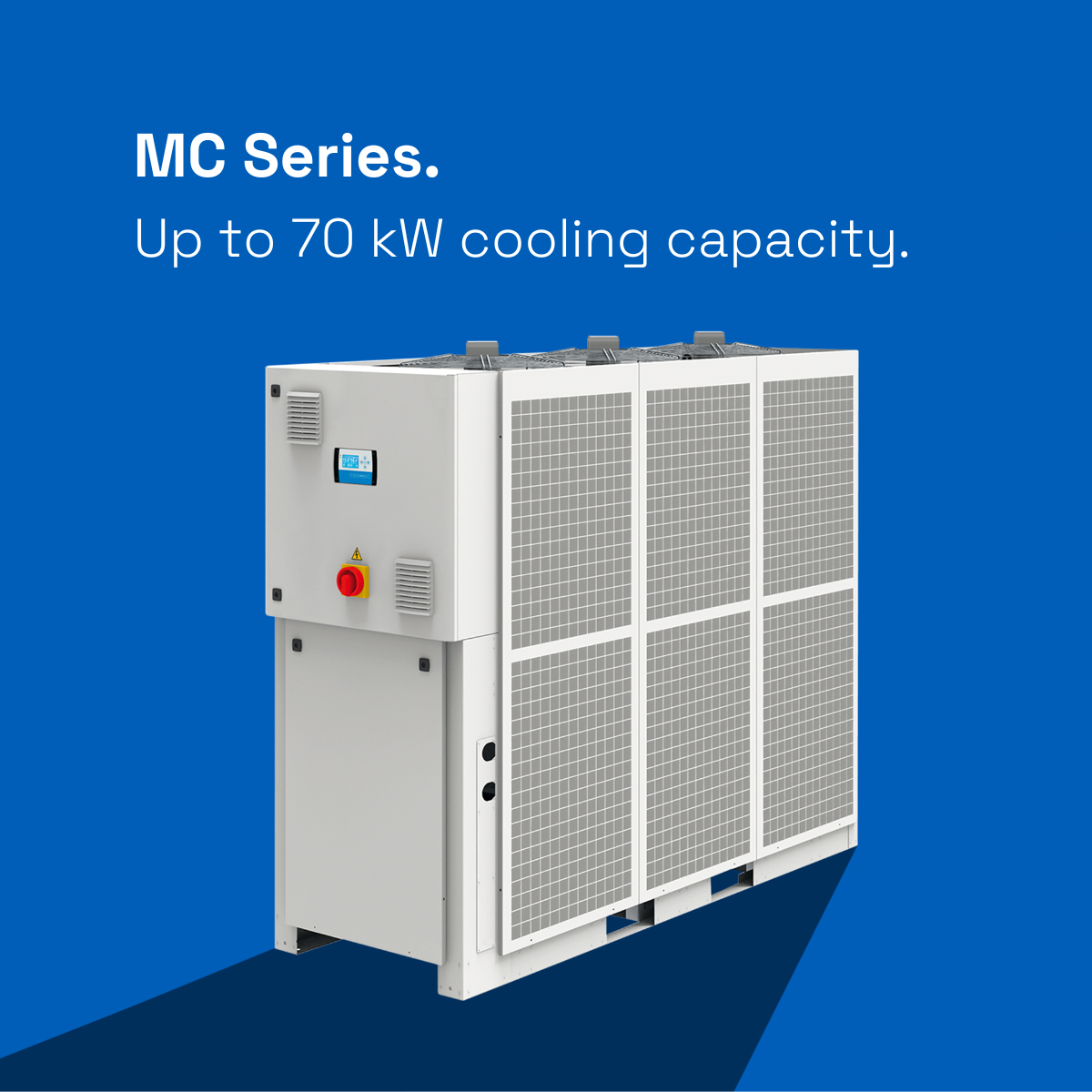 MC series. Up to 70 kW refrigeration capacity.