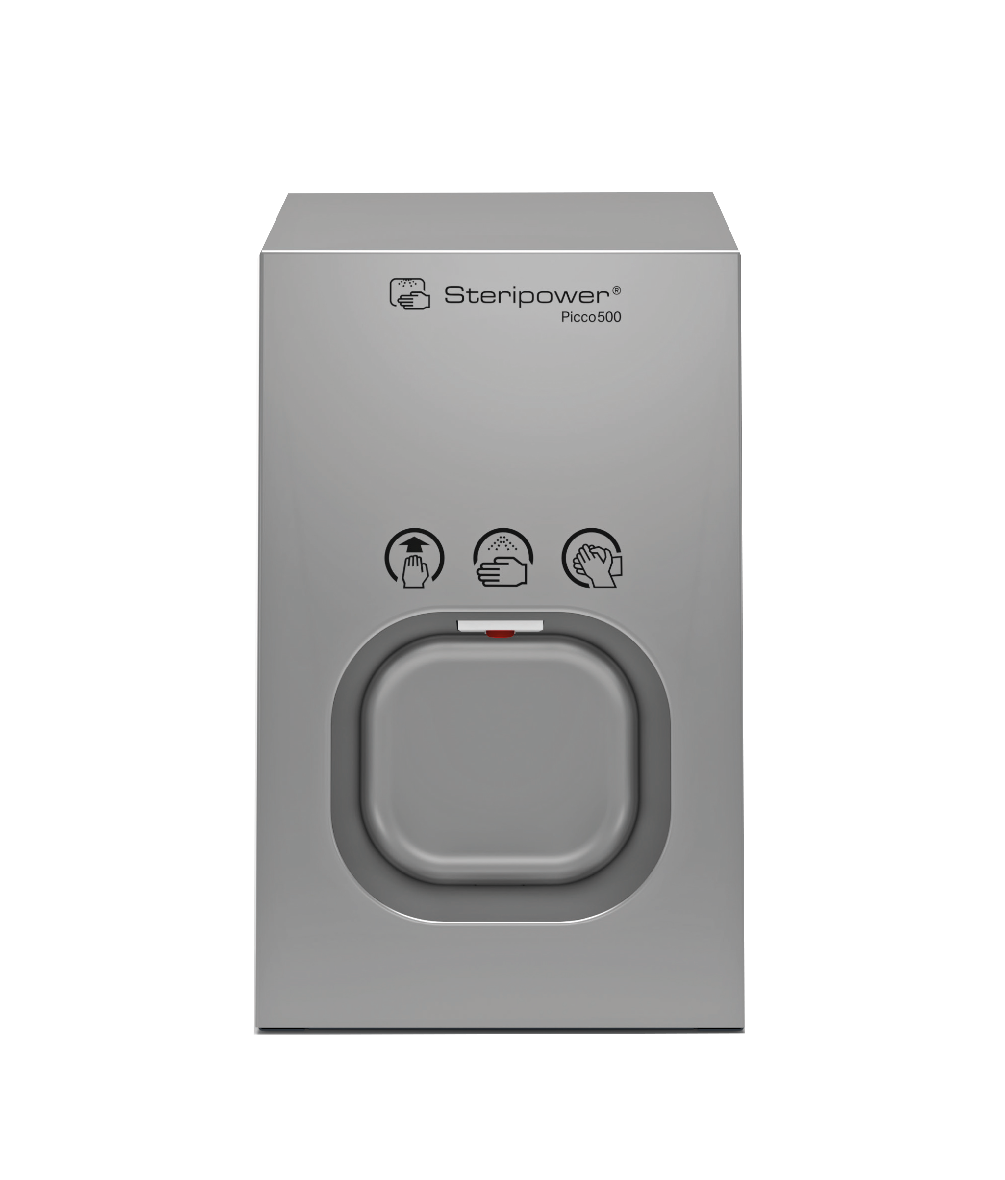 Steripower© - Worldwide patented touchless hand disinfection units and sprayer